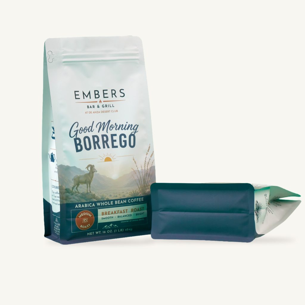 Custom Printed Resealable Flat Bottom Coffee Bag with Zipper for Whole Bean and Ground Coffee